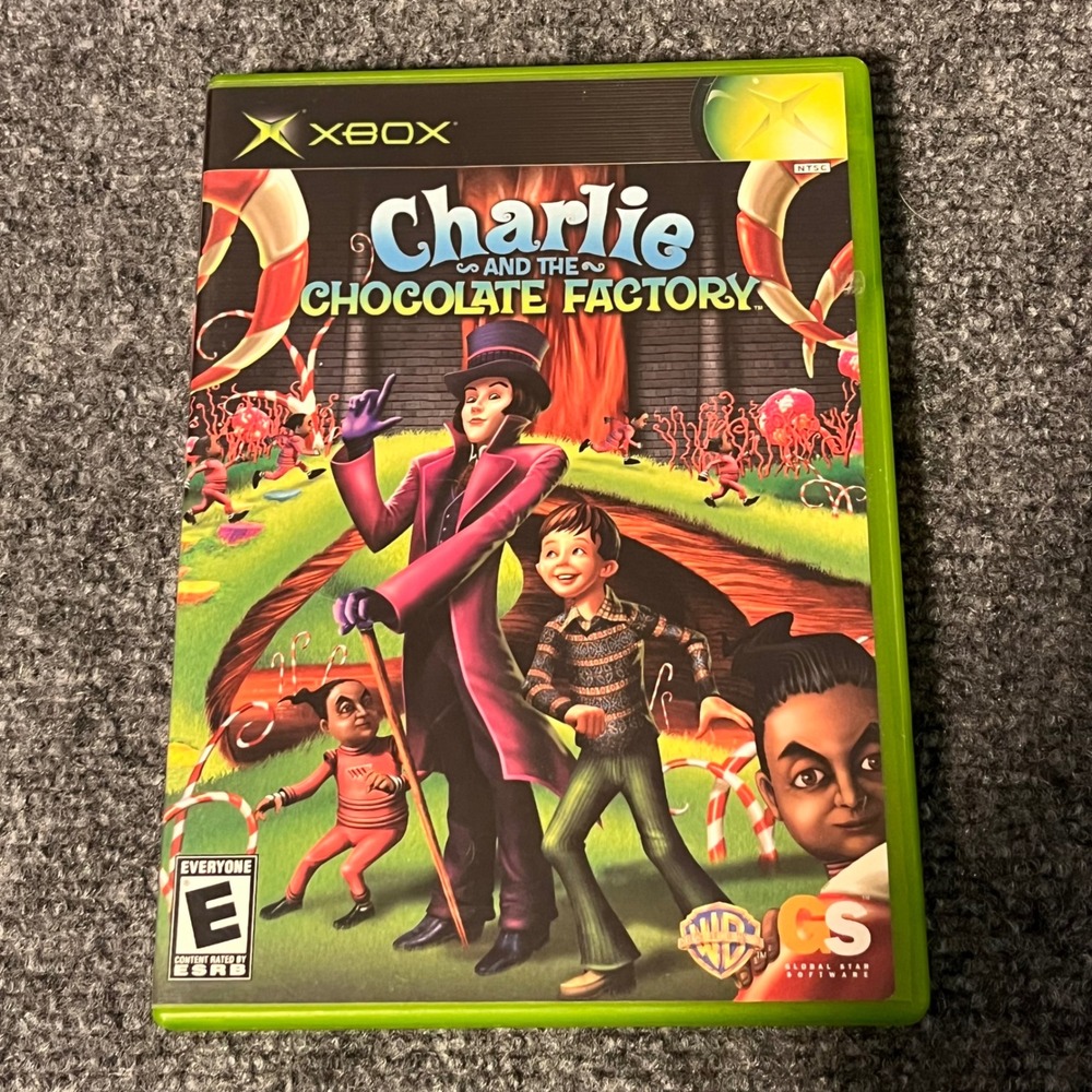 Charlie and the Chocolate Factory Original Xbox Game CIB With Manual NTSC